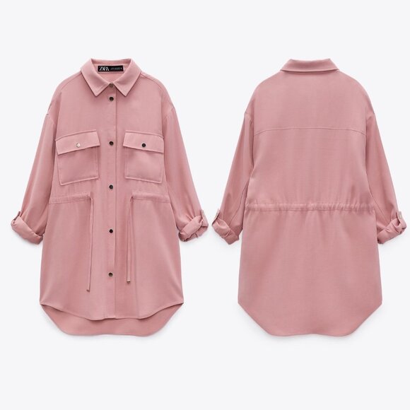 ZARA RELAXED FIT OVERSHIRT SHIRT / JACKET - Picture 3 of 9